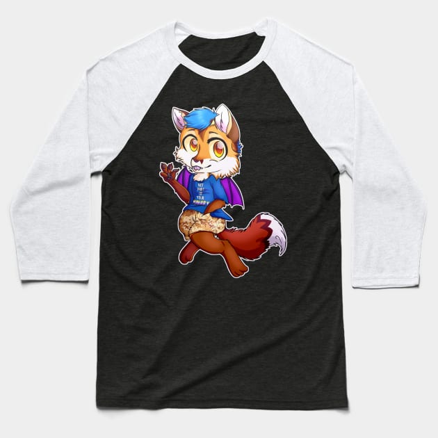 Floof Bwutt Baseball T-Shirt by Zorveechu